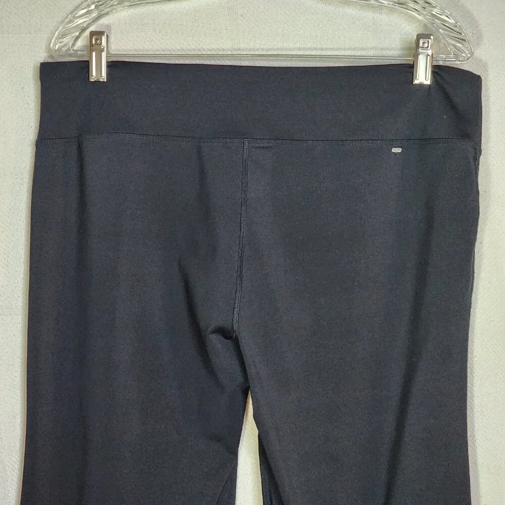 Sport-Tek Ladies NRG Polyester Spandex Black Wide Leg Stretch Fitness Pant Sz XL - Picture 12 of 16